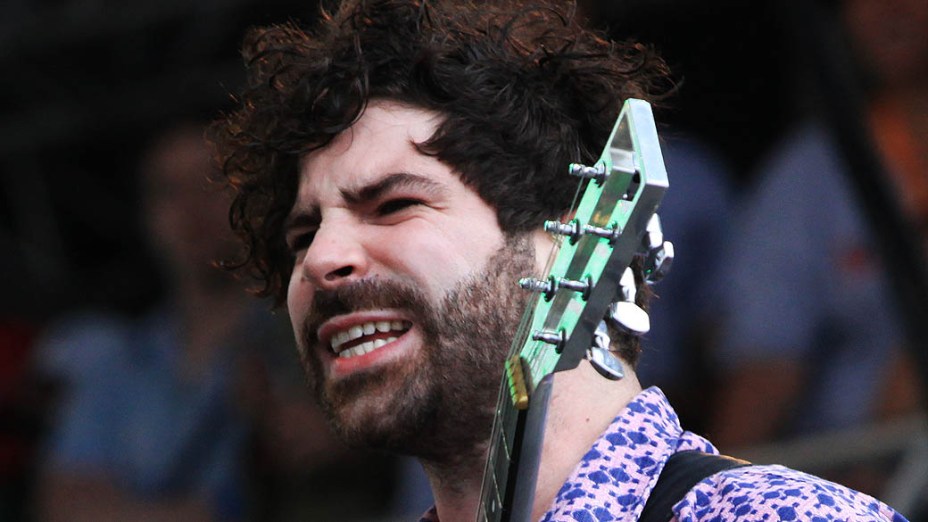 Apresentação da banda Foals no Lollapalooza, em São Paulo