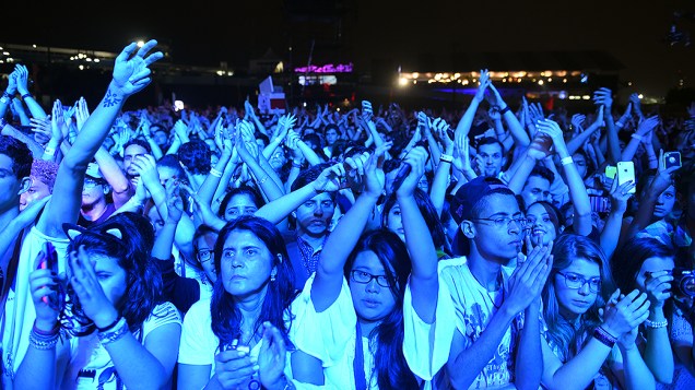 Apresentação do Kongos no Lollapalooza 2015, em São Paulo