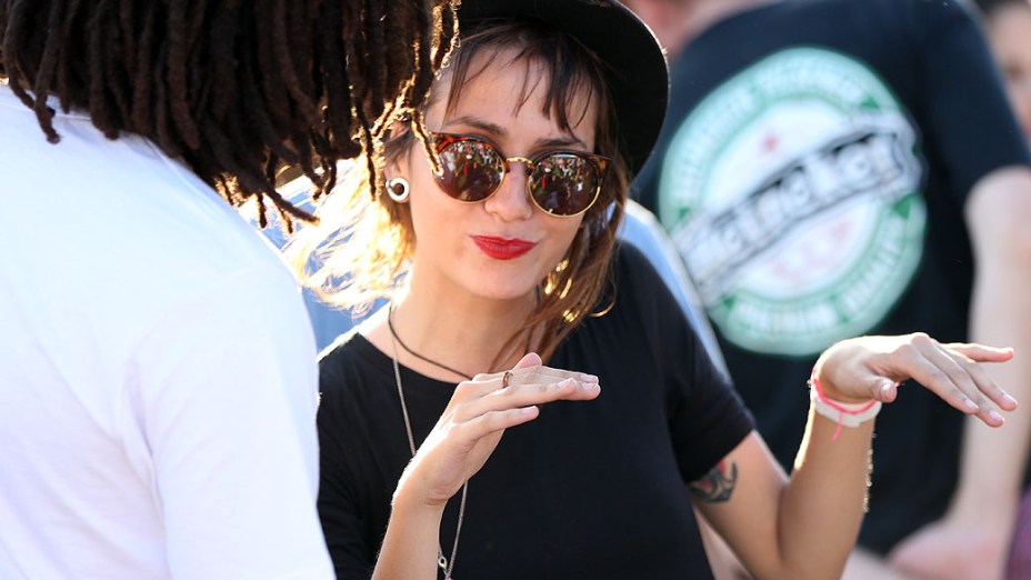 Apresentação de Julian Casablancas no festival Lollapalooza 2014, em São Paulo