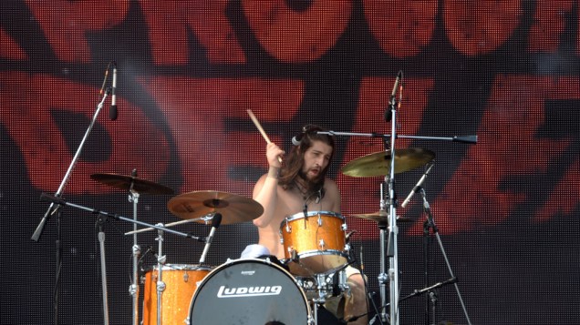Show da banda Selvagens à Procura de Lei no segundo dia do Festival Lollapalooza 2014 no Autódromo de Interlagos, em São Paulo Show da banda Selvagens à Procura de Lei no segundo dia do Festival Lollapalooza 2014 no Autódromo de Interlagos, em São Paulo
