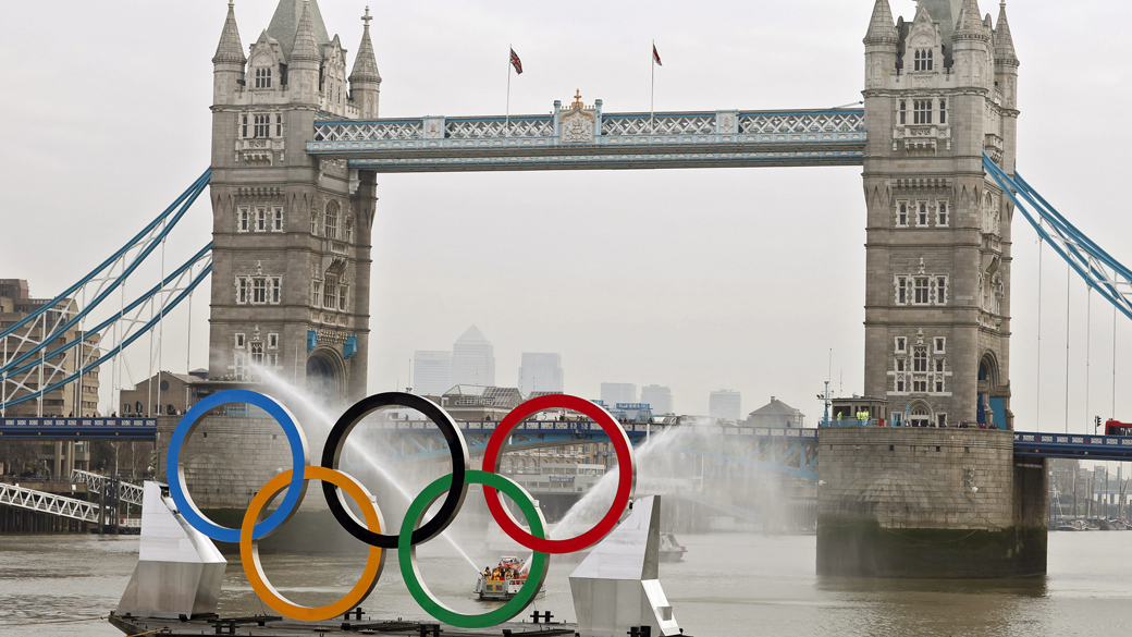 Londres se prepara para as olimpíadas de 2012