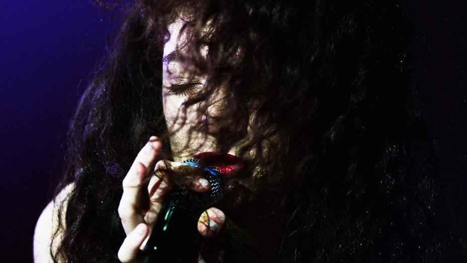 Show da cantora Lord no Festival Lollapalooza 2014 no Autódromo de Interlagos, em São Paulo