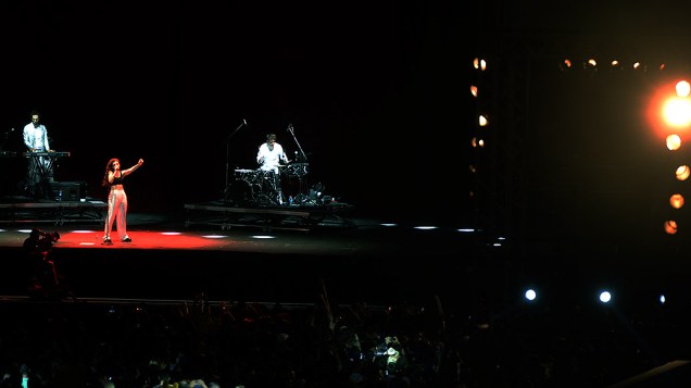 Show da cantora Lord no Festival Lollapalooza 2014 no Autódromo de Interlagos, em São Paulo