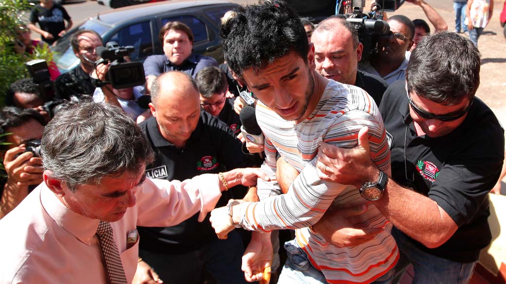 Lucas Cintra Zanetti Rosseti, de 21 anos, suspeito do assassinato do modelo Murilo Rezende da Silva e do analista de sistemas Eugênio Bozola