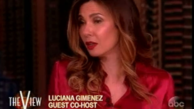 Luciana Gimenez estreia na TV americana como apresentadora convidada do The View, da rede ABC