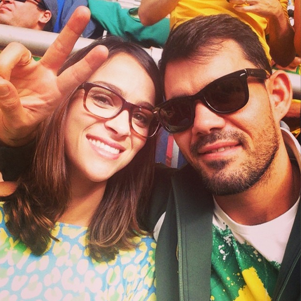 Ator Luciano Cazarré torce pelo Brasil no jogo desta segunda-feira