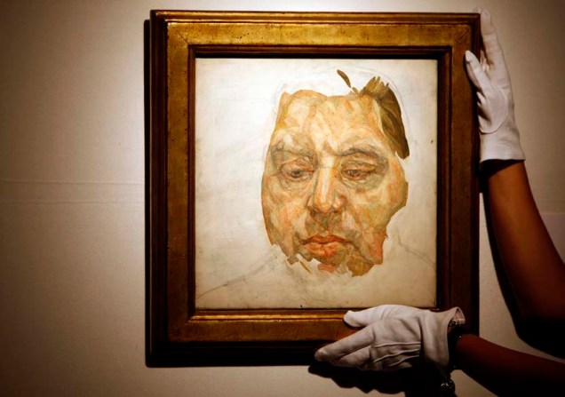 Retrato a óleo de Francis Bacon, pintado por Lucian Freud e avaliado em 5,4 milhões de libras