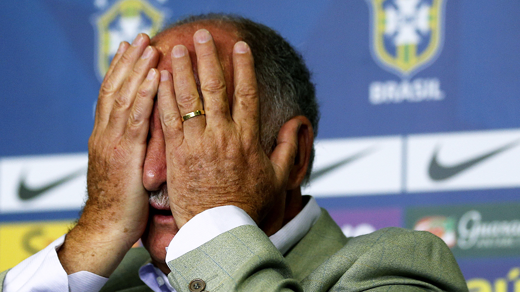 Felipão em meio aos preparativos para a Copa: psicologia para o hexa