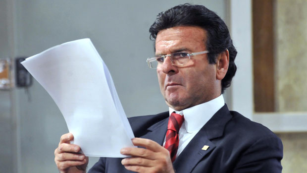 O novo ministro do STF, Luiz Fux: choro ao ser convidado pela presidente Dilma