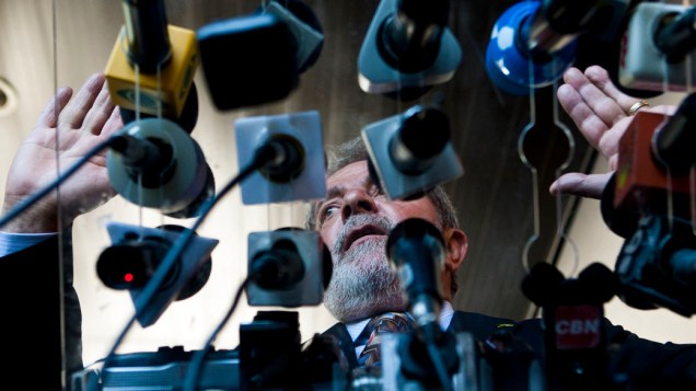 O presidente Luiz Inácio Lula da Silva, durante a premiação Personalidade da Infraestrutura 2009 que ocorreu em São Paulo
