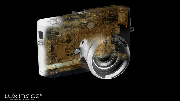 Fotografia da Câmera Leica M8, em exposição na mostra LuxInside