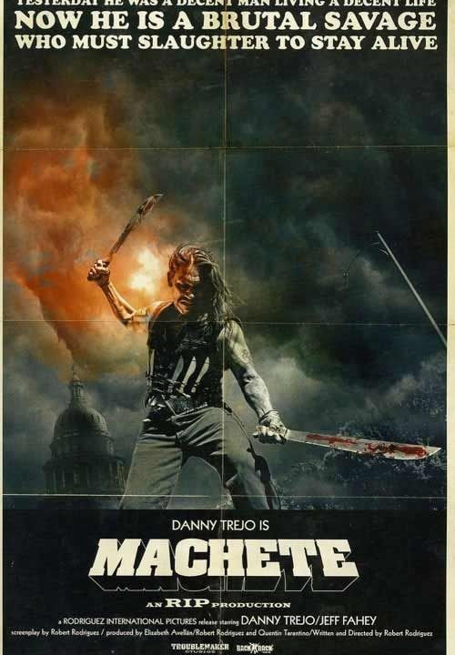 Machete, cartaz do filme