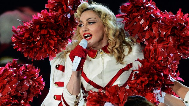 Show da cantora Madonna nesta terça-feira (04), no estádio do Morumbi, em São Paulo
