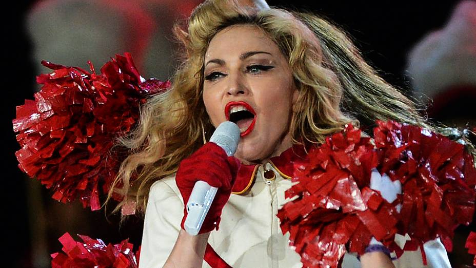 Madonna se apresenta no estádio do Morumbi, em São Paulo