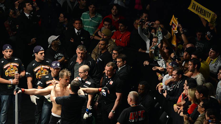 O brasileiro Fabio Maldonado vence no UFC Jaraguá do Sul, norte de Santa Catarina