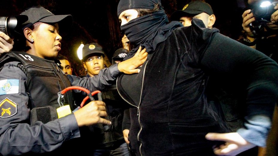 Manifestação no Palácio da Guanabara nesta quarta (14/8)