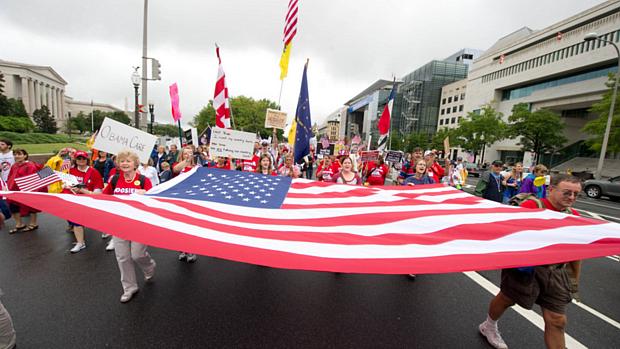 12 de setembro de 2009, marcha do Tea Party