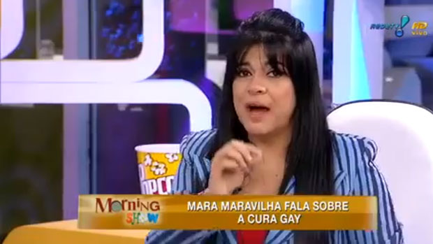Mara Maravilha no 'Morning Show', da RedeTV!