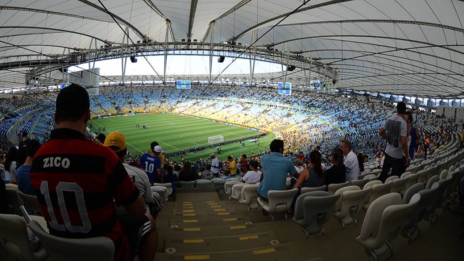 Torcedores voltam ao Maracanã e Itália vence o México pela Copa das Confederações