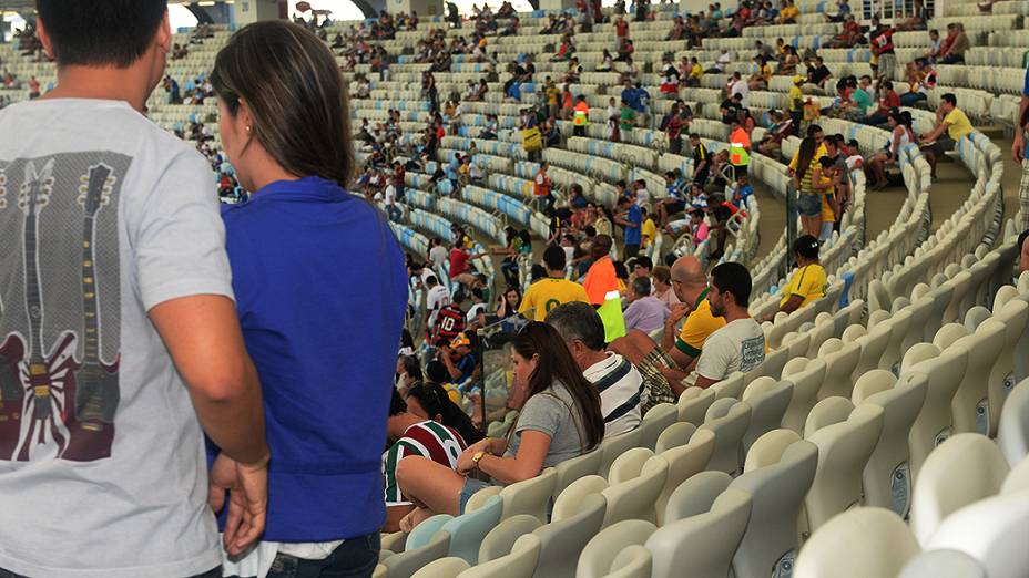 Torcedores voltam ao Maracanã e Itália vence o México pela Copa das Confederações