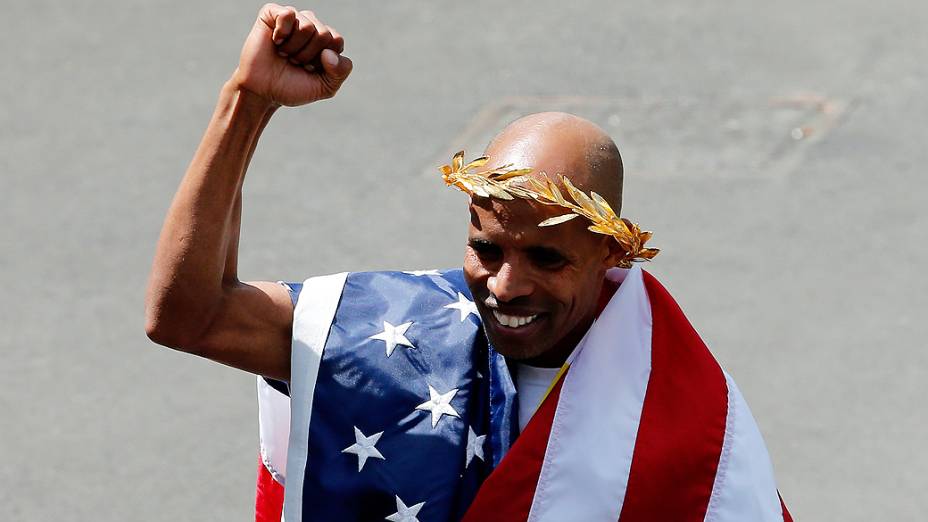 Meb Keflezighi: vitória americana em Boston