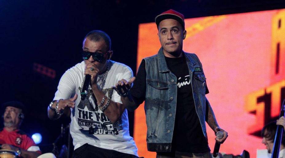 Show de Marcelo D2 no palco Mundo, no quinto dia do Rock in Rio, em 30/09/2011