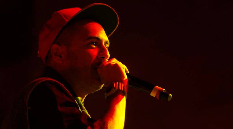 Show de Marcelo D2 no palco Mundo, no quinto dia do Rock in Rio, em 30/09/2011