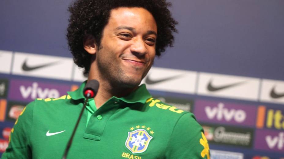Marcelo: pronto para a pressão de jogar pela seleção em casa