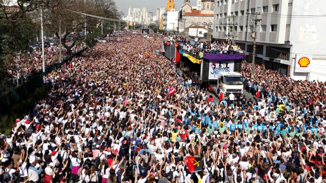 Marcha para Jesus começou às 10h, na avenida Tirantes