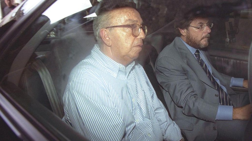 Marcos Magalhães Pinto (à frente), ex-presidente do Banco Nacional