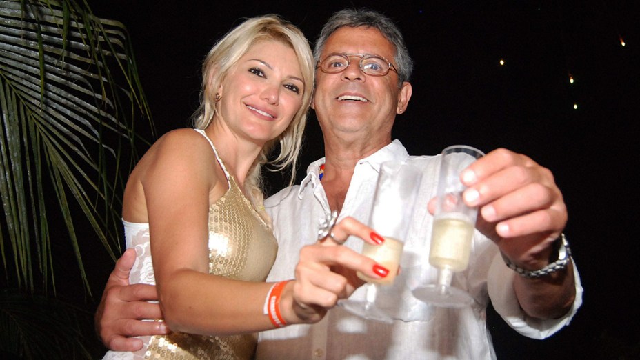 Antonia Fontenelle e Marcos Paulo