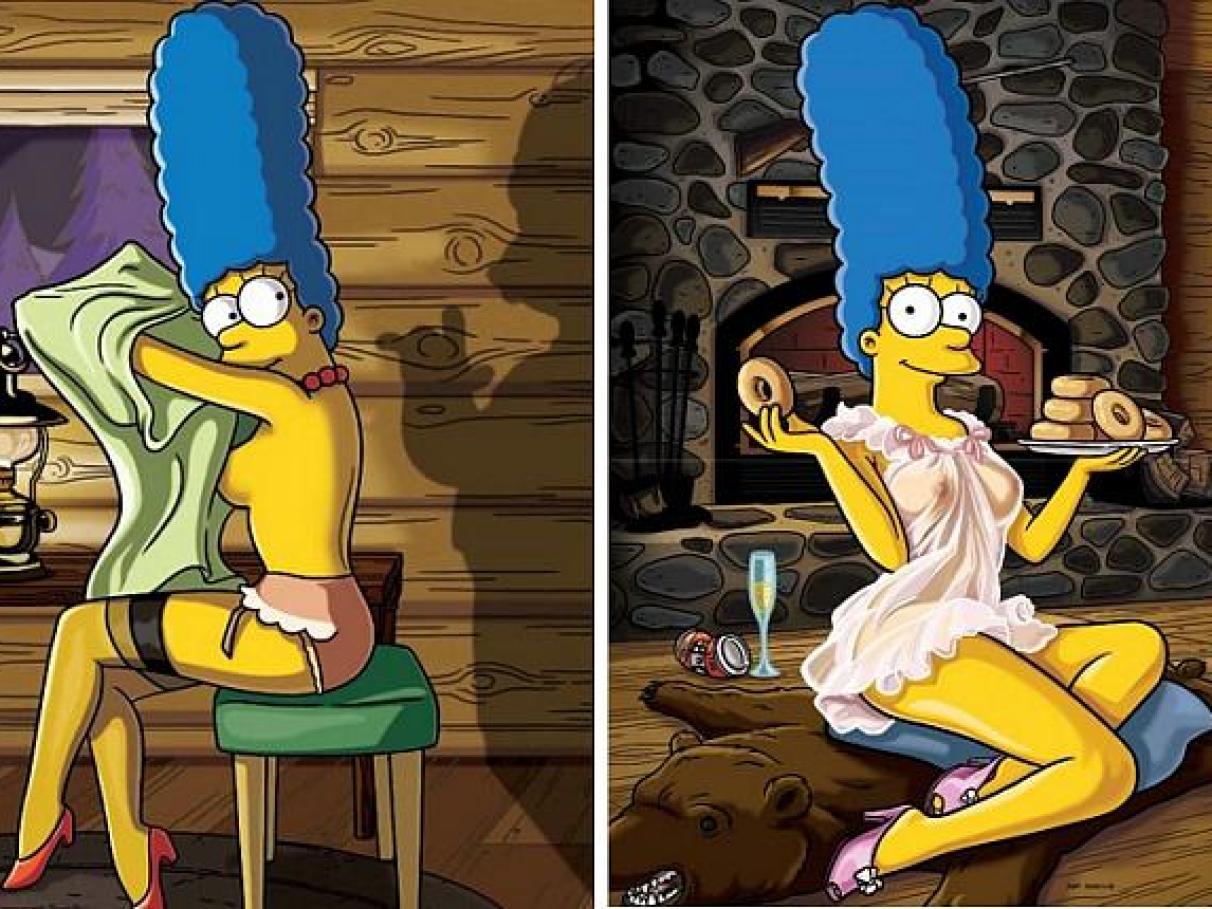 Novas fotos de Marge Simpson na Playboy | VEJA