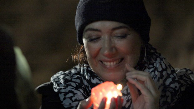 Maria Marta (Lilia Cabral) com diamante rosa de José Alfredo (Alexandre Nero)