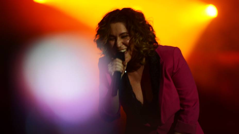 Maria Rita canta com Selah Sue no palco Sunset, no Rock in Rio 2013