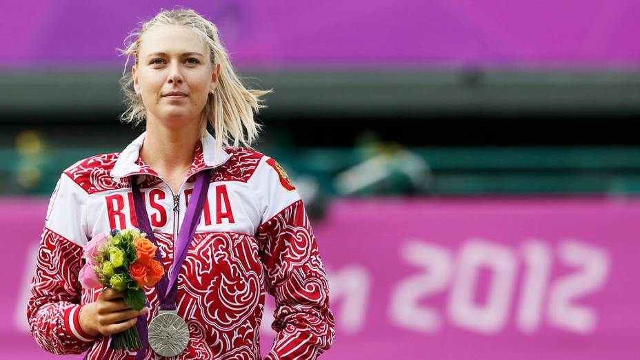 Sharapova, medalha de prata nos Jogos de Londres