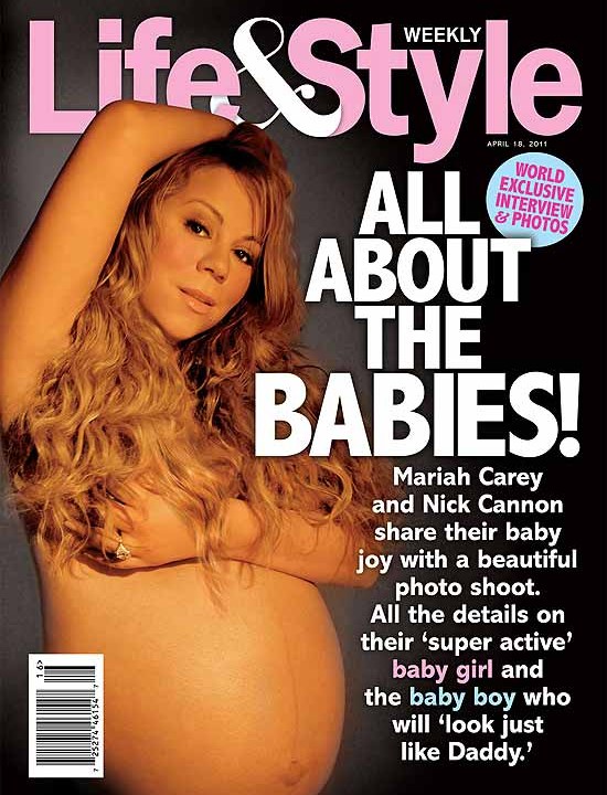 Mariah Carey grávida