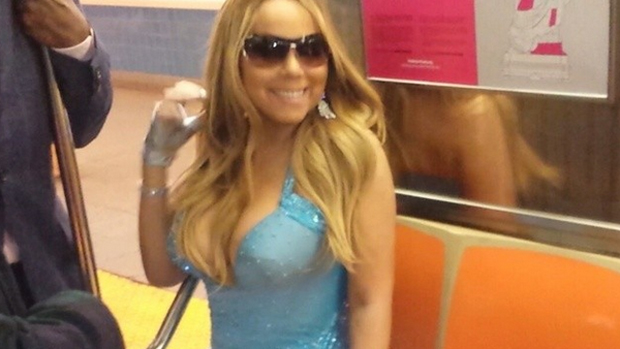 Mariah Carey no metrô