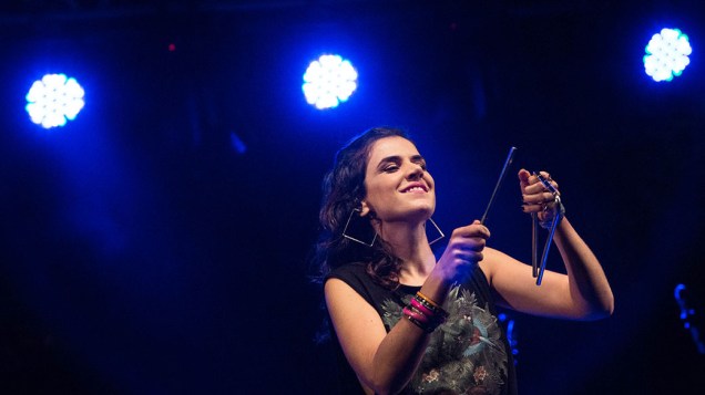 Show da cantora Mariana Aydar, no Palco Libero Badaró