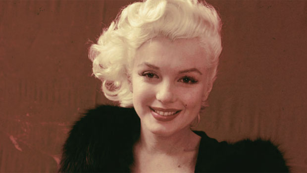 Marilyn Monroe posa para a lente do fotógrafo Milton Greene