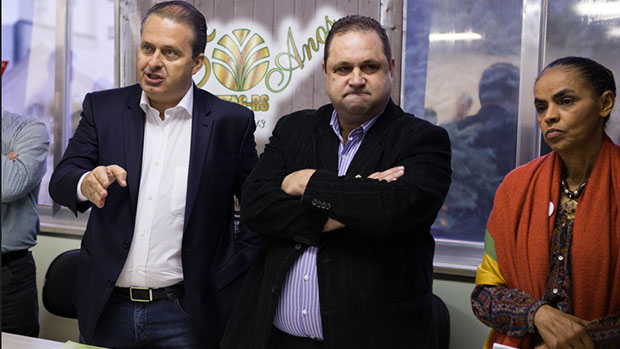 Eduardo Campos e Marina Silva cumprem agenda de campanha no Rio Grande do Sul