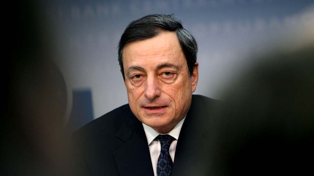 Mario Draghi, presidente do Banco Central Europeu