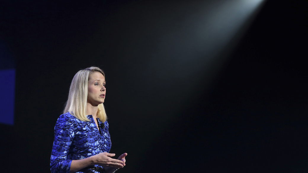 CEO do Yahoo Marissa Mayer na CES 2014