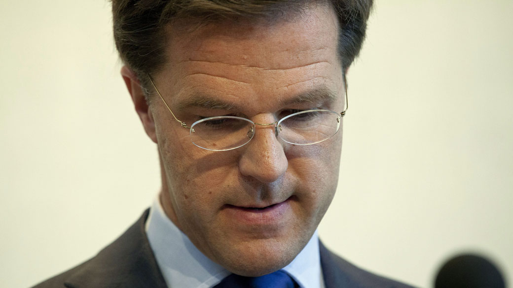 O ex-primeiro ministro da Holanda Mark Rutte