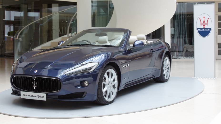 A Fiat, que também detem os direitos sobre a Maserati, vai mostrar um Grancabrio Sport no Salão