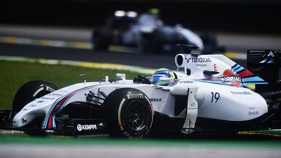 Felipe Massa levou a Williams ao terceiro lugar no GP Brasil 2014