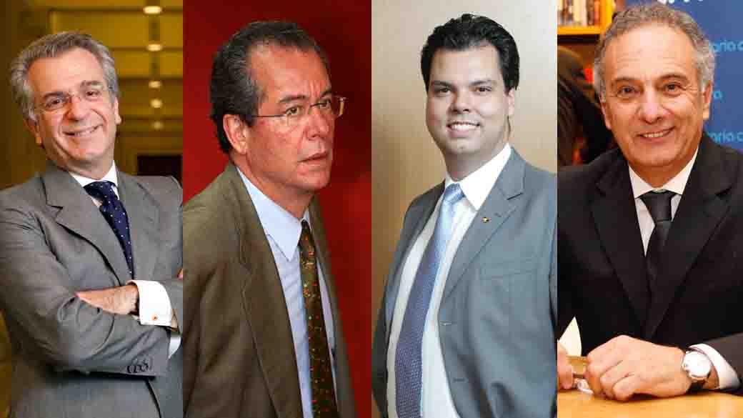 Matarazzo, Anibal, Covas e Tripoli: secretário foi o primeiro a desistir