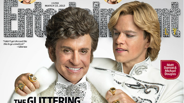 Matt Damon e Michael Douglas na capa da revista 'Entertainment Weekly'