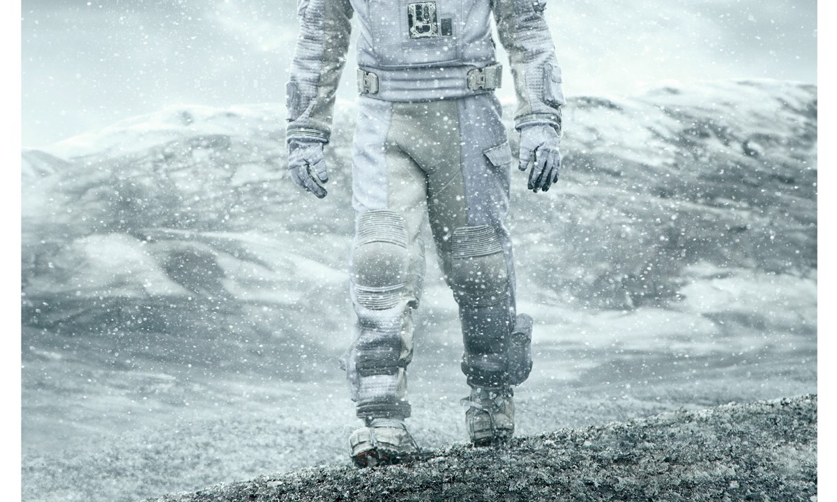 Matthew McConaughey no cartaz do filme 'Interestelar'