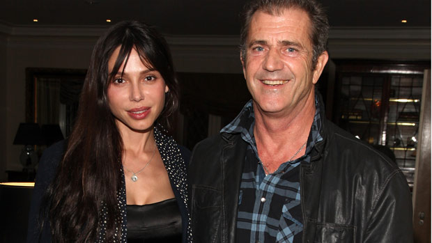 O então casal formato pelo ator americano Mel Gibson e pela cantora russa Oksana Grigorieva