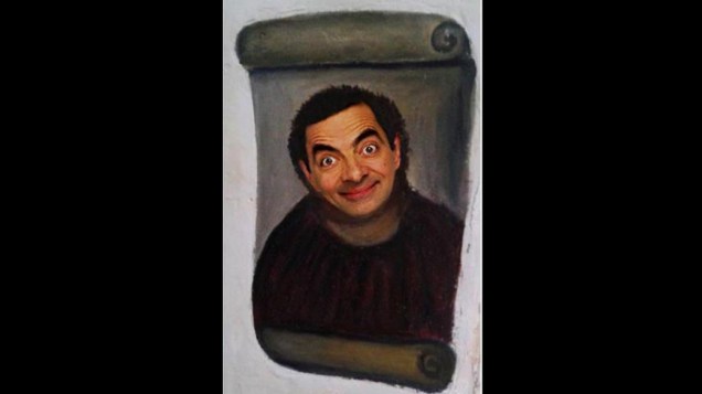 Meme da obra "restaurada" por idosa na Espanha ganha versão do personagem Mr. Bean